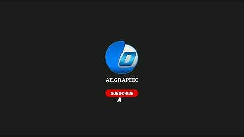 Animated Intro Logo In Alight Motion And Subscribe Button