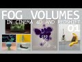 Cinema 4D Fog Volumes Tutorial (Redshift)