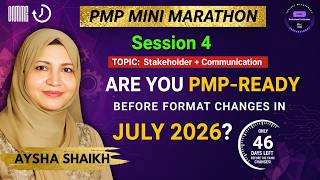 PMP Exam Prep 2026: Mini Marathon Series Session 4/9