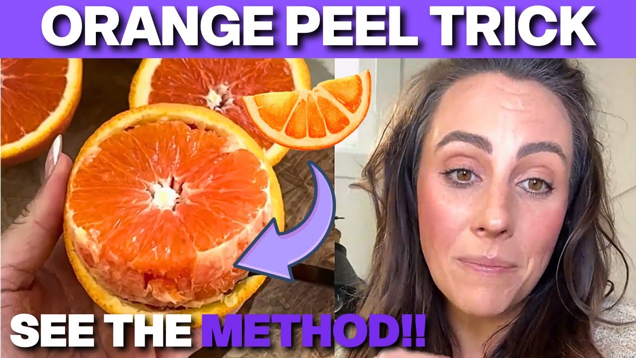ORANGE PEEL TRICK – Why This Simple Trick Will Be Trending In 2026 🍊 – ORANGE PEEL TRICK RECIPE