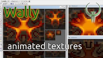Quake 2 animated textures with Wally