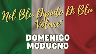 Domenico Modugno - Nel Blu Dipinto Di Blu Volare (Com Legenda Em Italiano E Português Br)