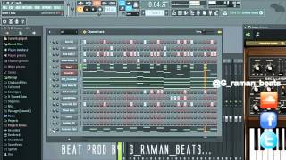 @G_raman_beats - Fl studio 12 Hip Hop Beat. (Mzansi Hip Hop Beat Maker)