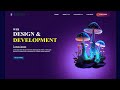 Professional Web Development Portfolio using HTML CSS JavaScript 2026 || ASMR Coding 2026
