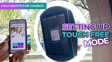 Halo Booth: How to Set Up Touch Free Mode