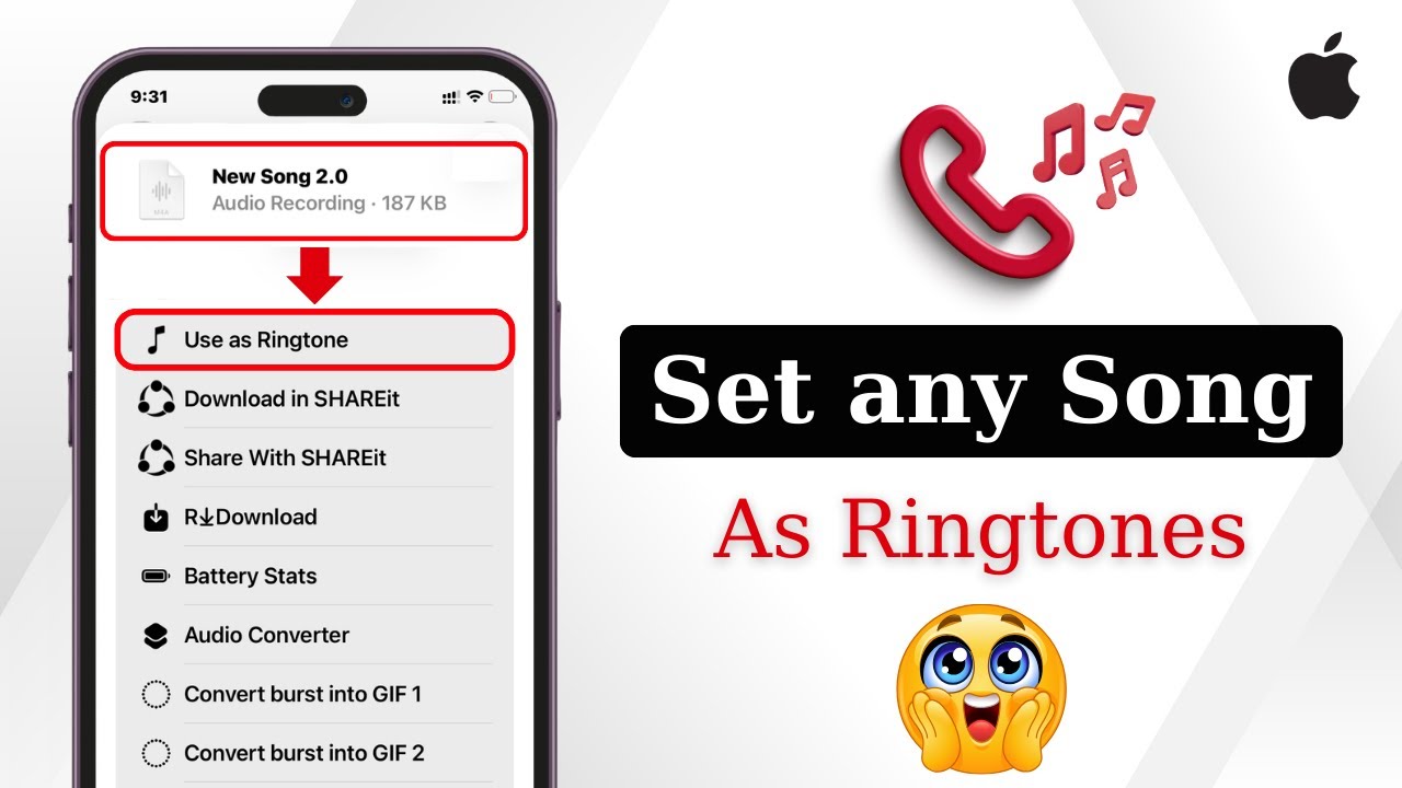 How to Set any Song as Ringtone on iPhone (New Method) - YouTube