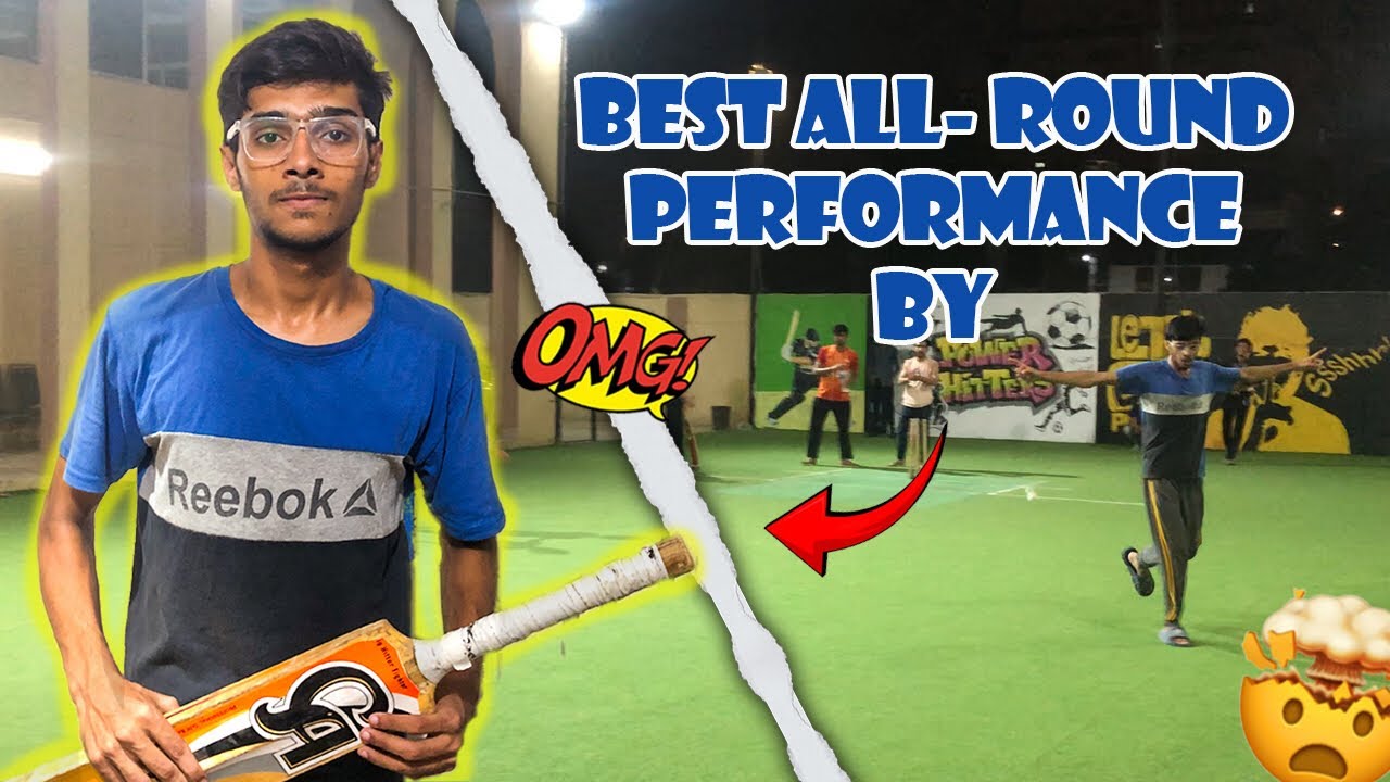 Best All round performance 😱 | Indoor Cricket Match | - YouTube
