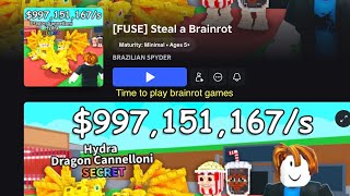 Justin Boss3 Playing Steal The Brainrot