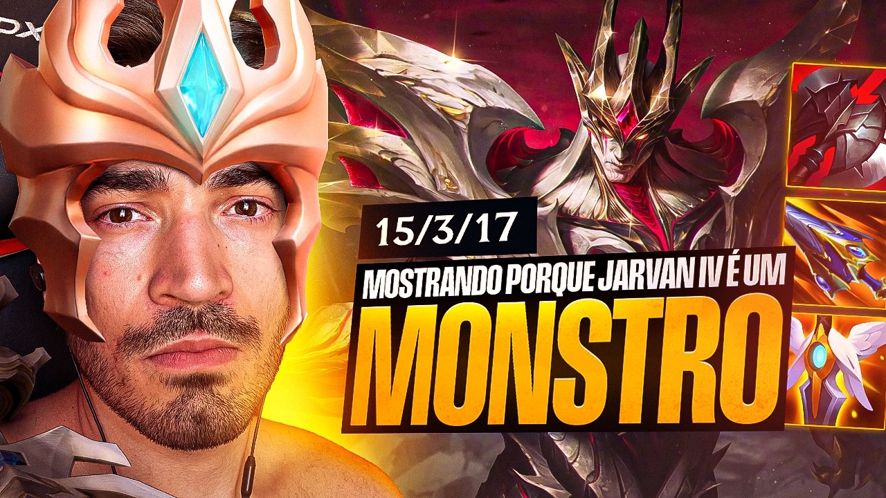 MOSTRANDO O PORQUE JARVAN 4 É UM MONSTRO!