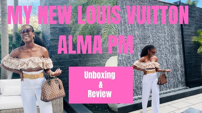 LOUIS VUITTON ALMA PM UNBOXING & REVIEW 🤎 