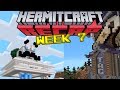 Tag HQ, Iron Titan and Spoiler shop - Hermitcraft Recap Season 6 - week #7