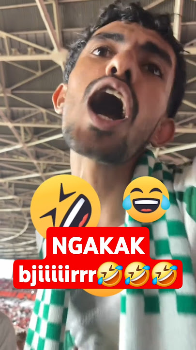 Tingkah kocak suporter arab dan indonesia🤣 #suporterarabsaudi #kocak #ngakakviral #footballlucu