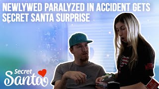 Newlywed paralyzed two weeks after wedding gets surprise from a Secret Santa