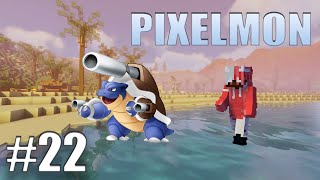 The WATER GYM !  - Pixelmon Singleplayer