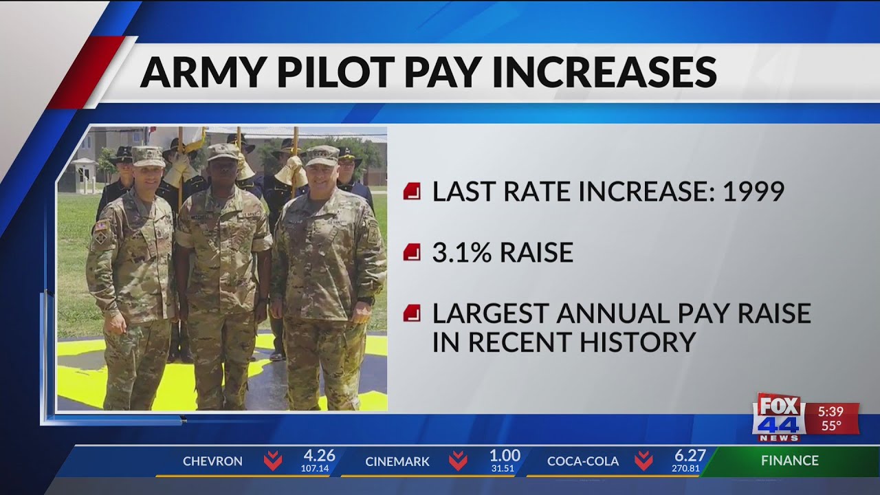 Army Pilot Pay Increases YouTube