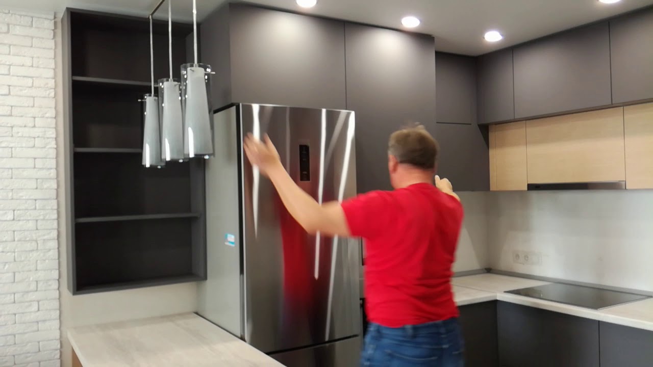 Установка кухонного гарнитура - YouTube