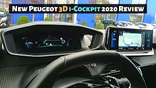 New Peugeot 3D i-Cockpit & Multimedia System 2020 Review