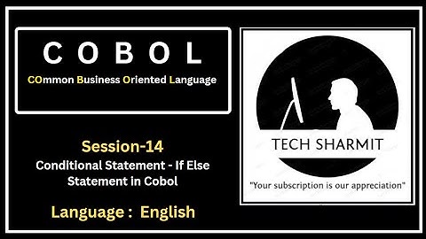 If else Condition in COBOL | Cobol Training | Cobol programming |  Cobol programming |