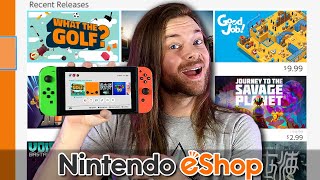10 NEW Nintendo Switch eShop Games Worth Buying - Episode 21