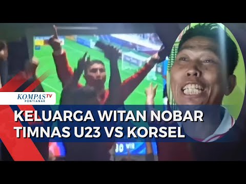 Keluarga Witan Gelar Nonton Bareng Timnas U23 vs Korsel, Tangis Haru saat Indonesia Lolos Semi Final