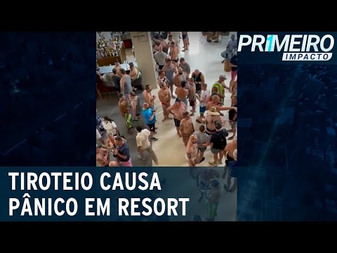 Tiroteio entre traficantes causa pânico resort de luxo no México | Primeiro Impacto (05/11/21)