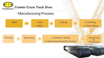 Track Shoe for Crawler Cranes