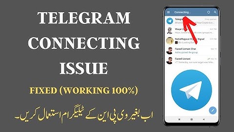 How to Fix Telegram Connecting Problem Without VPN | Telegram Proxy Setting