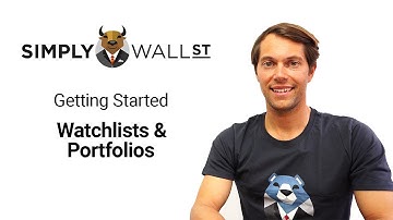 Watchlist and Portfolios - Getting Started