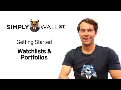 Watchlist and Portfolios - Getting Started