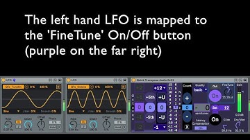 Quick Transpose Audio BW mapping video - Update