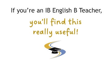 IB English B Text Types Promo