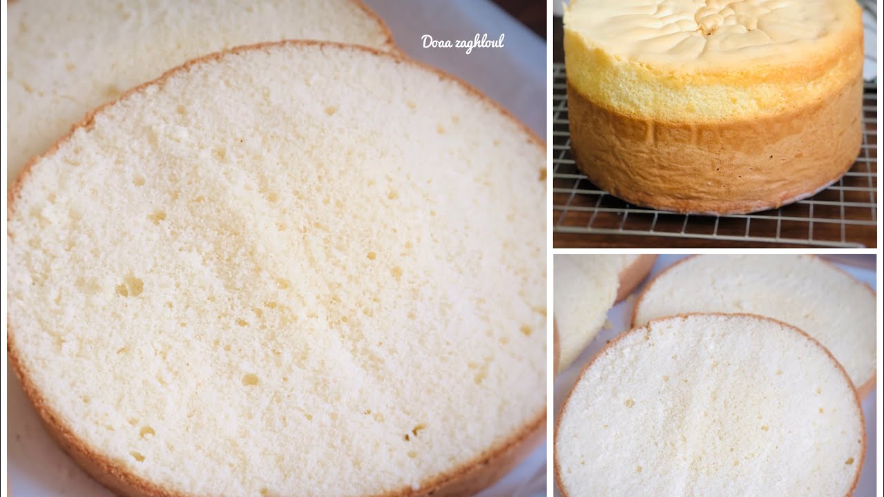 للمبتدئين :الكيك الإسفنجي بالدقيق الجاهز بشكل ناجح ومظبوط والرد علي بعض استفساراتكم باخر الفيديو