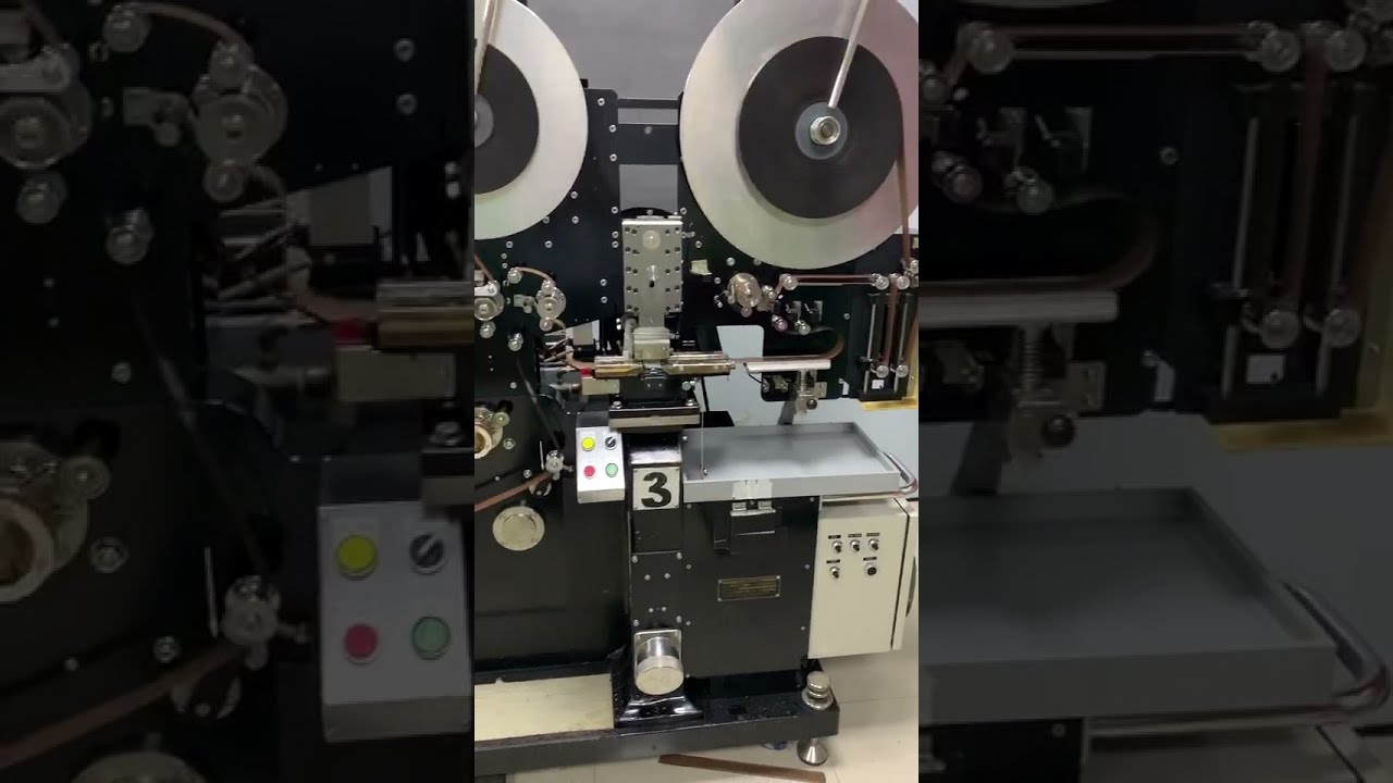 Demo of how 35mm is perforated at the Shanghai factory....