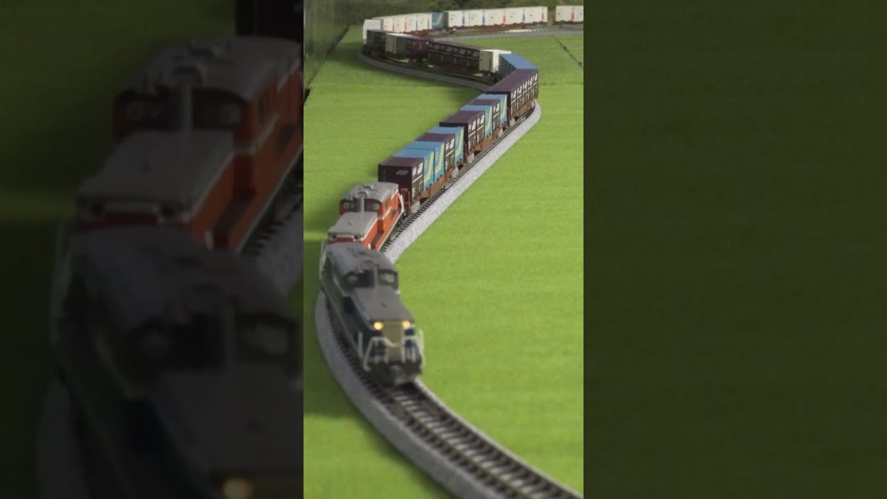 KATO　DD51　と　コキ5両　と　コンテナ10個 KATO コキ50000(グレー台車)コンテナ無積載 11両セット[10-1317