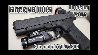 Glock 48 MOS review with Holosun 507k and Streamlight TLR7 SUB