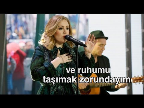 Adele - Million Years Ago / Live (Türkçe Çeviri)