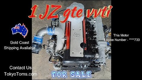 1JZ GTE VVTI  ENGINE 733 START UP TEST COMPRESSION
