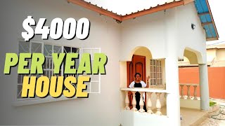 Touring A $4000 Per Year Newly Renovated House In The Gambia