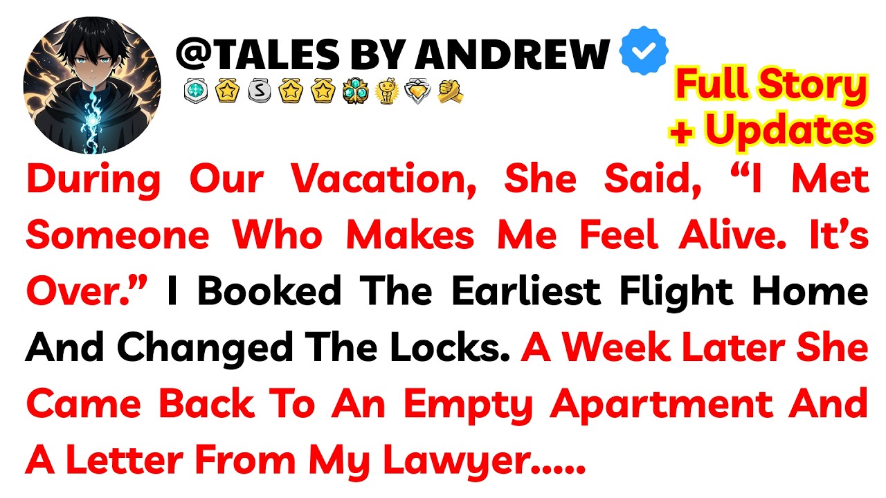 During Our Vacation, She Said, “I Met Someone Who Makes Me Feel Alive. It’s Over.” I Booked The