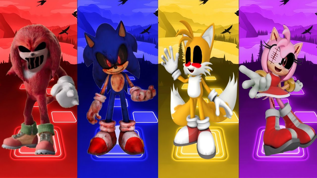 🔴 Sonic SUPER 😱OTHE HEDGEHOG 3 Tiles Hop 🎯 Cedm rush 🟢