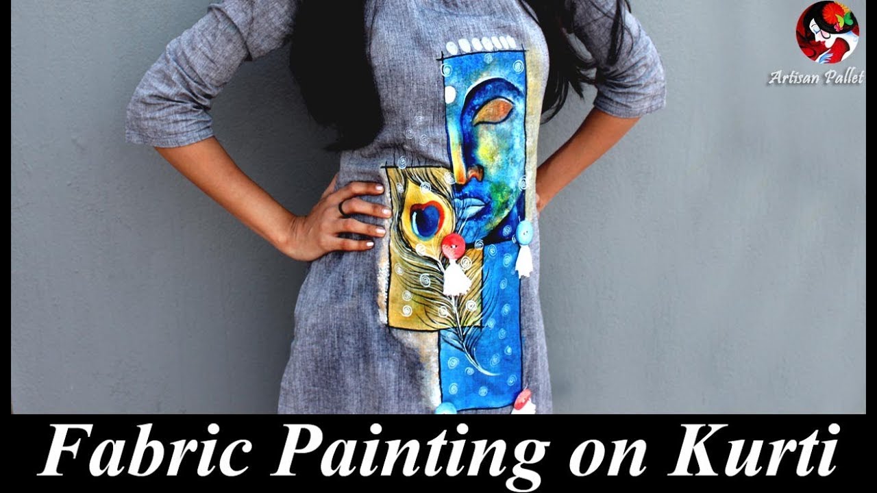 Hand-painted Kurti – Curio Looms and Crafts