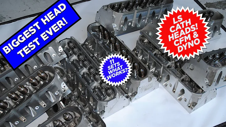 AFTERMARKET LS HEAD TEST-STOCK CATHEDRAL PORT VS 10 SETS!
