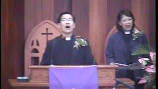 鳳山教會 封牧授職 20110403 新聖詩305首 我的心神你著唱歌