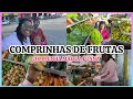 VLOG COM MINHA MÃE E A LUNNA+COMPRAMOS FRUTAS 🍇