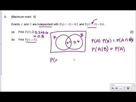 IB Math SL Nov 2016 TZ0 Paper 1 Question 5 YouTube