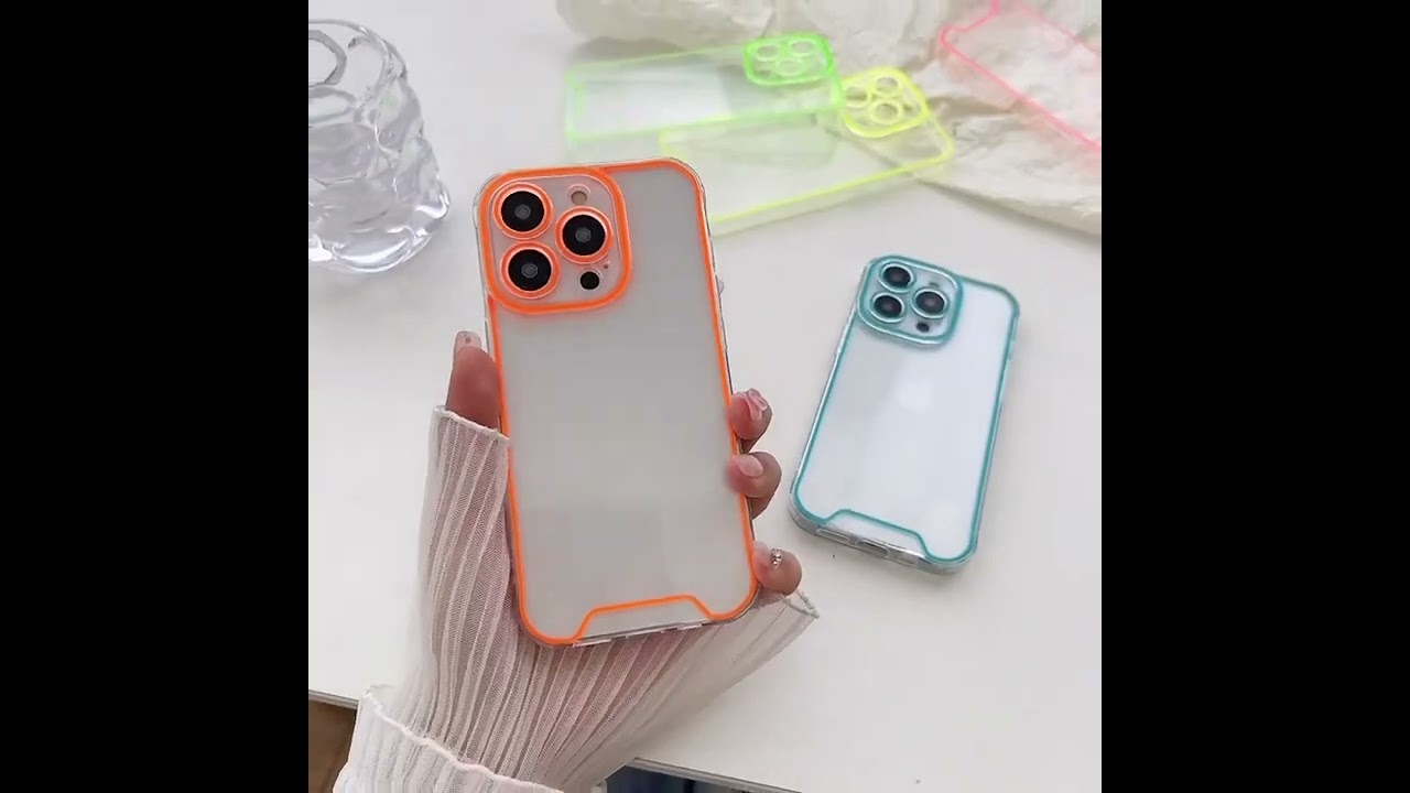 Силиконовый чехол "Neon Cover" для iPhone 14 Pro Розовый