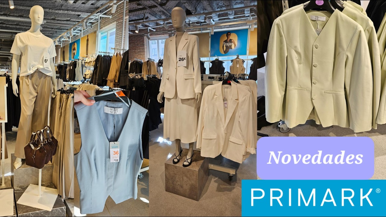 Primark Nueva Temporada Primavera 2026 Outfits Completos Básicos Tendencias Ropa Nueva Moda Elegante