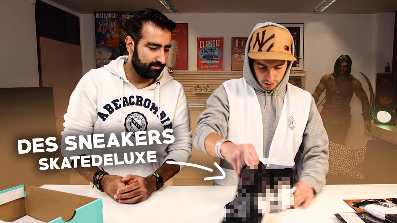 Il a acheté la Nike SB Blazer Mid Night X SKATEDELUXE - YouTube