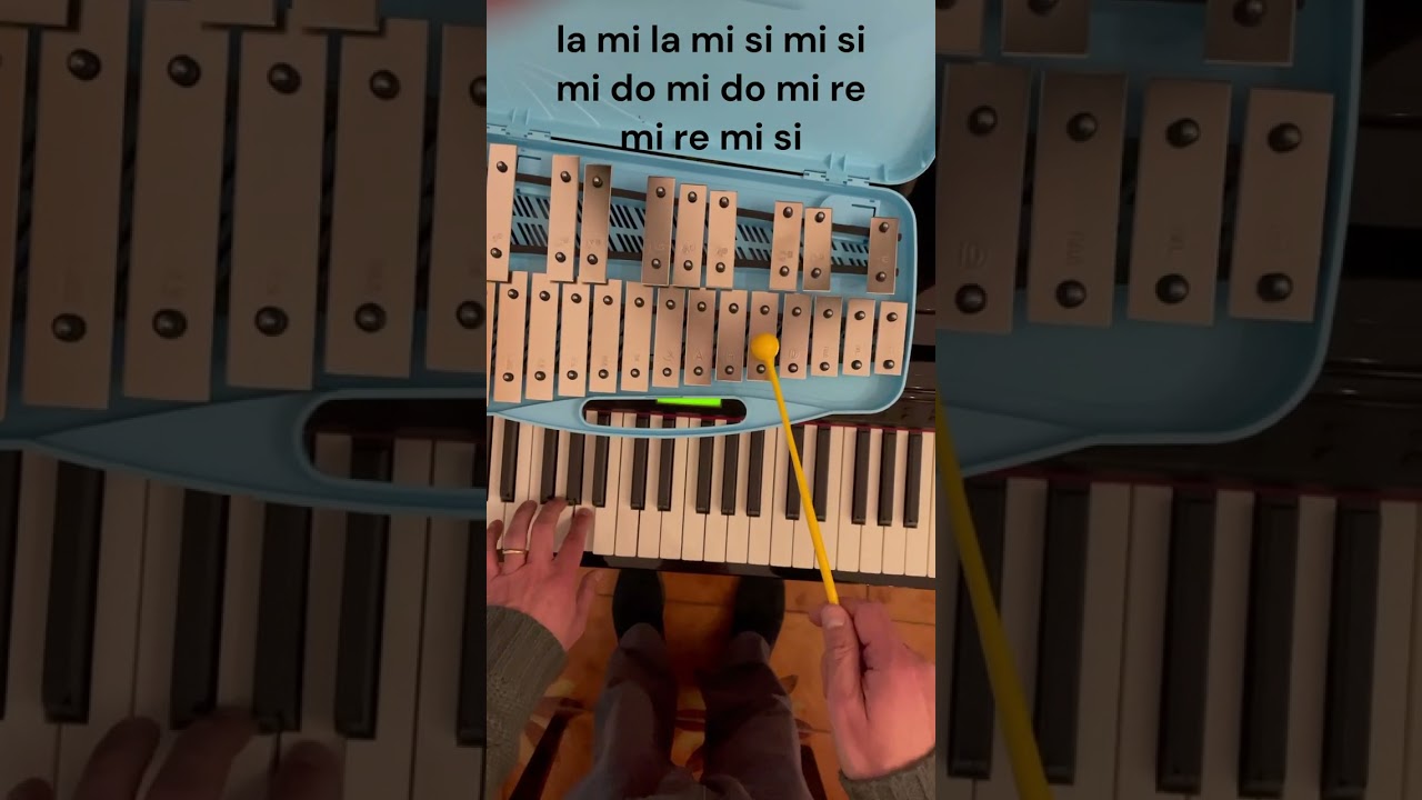 Interstellar  - Glockenspiel tutorial con le note 