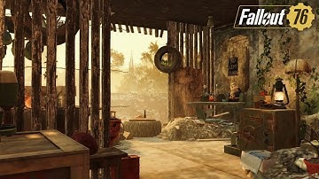Immersive Destroyed Brutalist CAMP Build + Tutorial in Fallout 76 🖤
